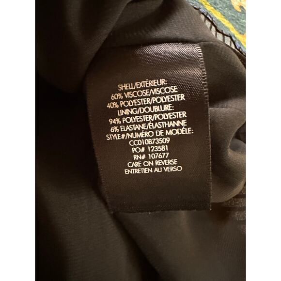 Alice + Olivia Mina Puff Sleeve Mini Dress Size 8 - Picture 7 of 7